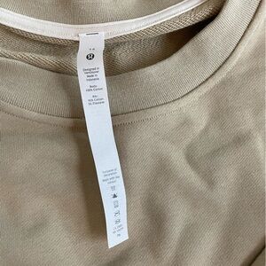 Lululemon oversized sweatshirt